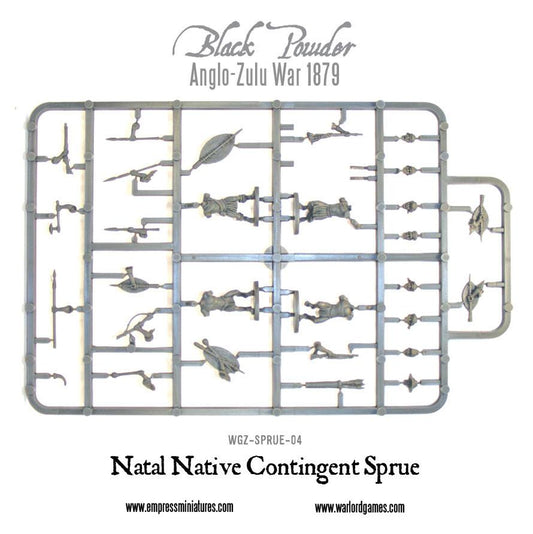 Black Powder: Natal Native Contingent Sprue
