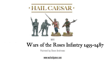Hail Caesar: War of the Roses (1455-1485) - Wars of the Roses: Infantry (1455-1487) plastic boxed set