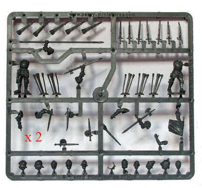 Hail Caesar: War of the Roses (1455-1485) - Wars of the Roses: Infantry (1455-1487) plastic boxed set