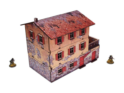 Bolt Action: Italian - WW2 Italy Large House (1) PREPAINTED [28mm/1:56]