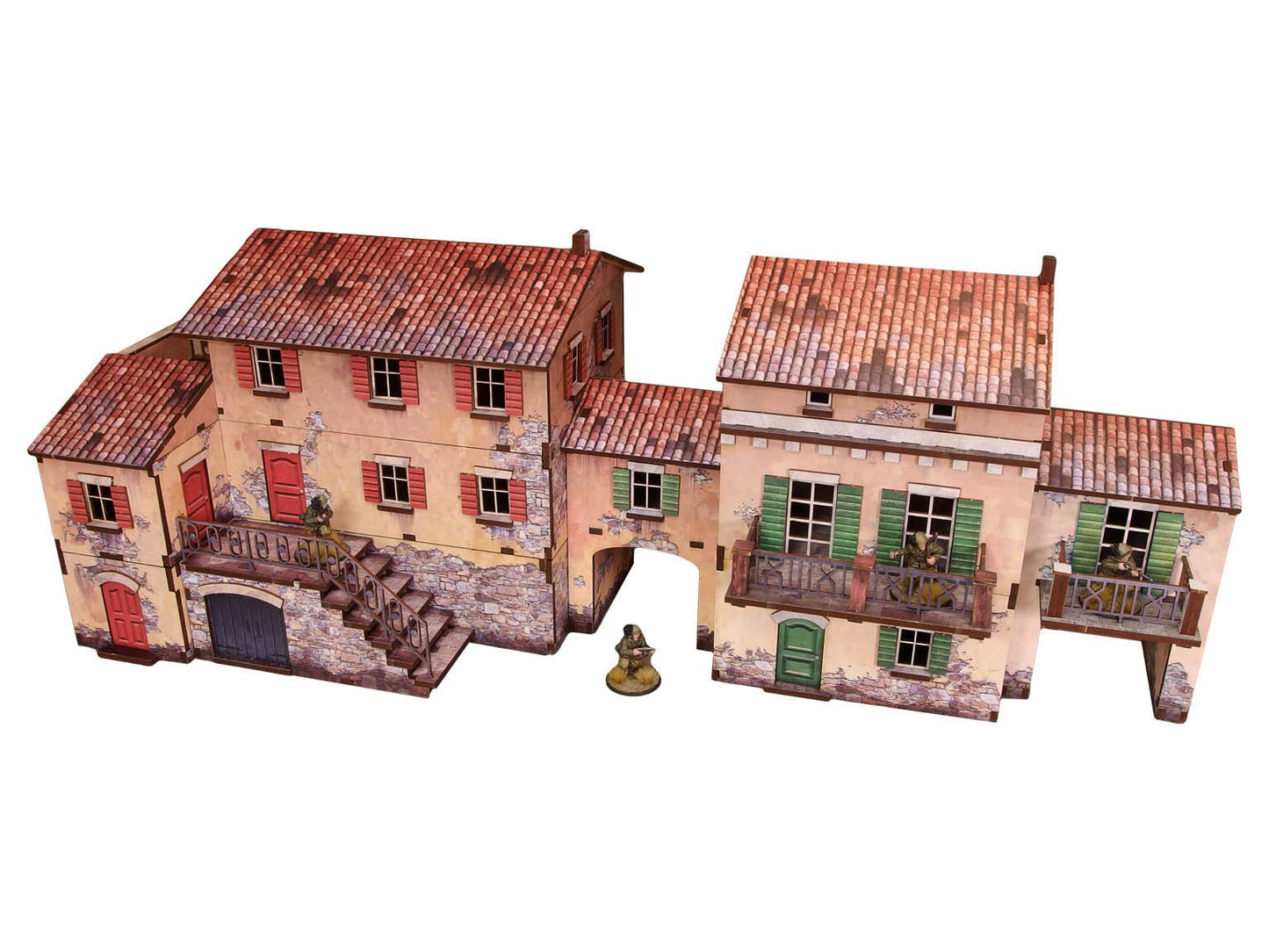 Bolt Action: Italian - WW2 Italian Street Bundle PREPAINTED [28mm/1:56]